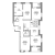 Планировка четырехкомнатной квартиры площадью 112.4 кв. м в новостройке ЖК "Северная долина"