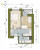 Планировка однокомнатной квартиры площадью 32.38 кв. м в новостройке ЖК "Новоселье: городские кварталы"