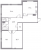 Планировка трехкомнатной квартиры площадью 107.4 кв. м в новостройке ЖК "Новая Скандинавия"