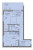 Планировка однокомнатной квартиры площадью 51.24 кв. м в новостройке ЖК "Малая Финляндия"