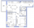 Планировка двухкомнатной квартиры площадью 52.31 кв. м в новостройке ЖК "IQ Гатчина"
