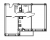 Планировка двухкомнатной квартиры площадью 59.6 кв. м в новостройке ЖК "Карат"