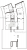 Планировка трехкомнатной квартиры площадью 199.9 кв. м в новостройке ЖК "Stockholm"