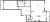 Планировка двухкомнатной квартиры площадью 79.6 кв. м в новостройке ЖК "Ленинград" 