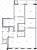 Планировка двухкомнатных апартаментов площадью 242.3 кв. м в новостройке ЖК "Комплекс резиденций "Дом Балле" 
