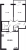 Планировка двухкомнатной квартиры площадью 49.4 кв. м в новостройке ЖК "Ржевский  парк" 