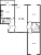 Планировка трехкомнатной квартиры площадью 71.2 кв. м в новостройке ЖК "Цивилизация"