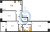 Планировка трехкомнатной квартиры площадью 77.14 кв. м в новостройке ЖК "PLUS Пулковский"