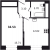 Планировка однокомнатной квартиры площадью 32.53 кв. м в новостройке ЖК "Новое Колпино"