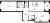 Планировка двухкомнатной квартиры площадью 67.2 кв. м в новостройке ЖК "Галактика"