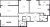 Планировка трехкомнатной квартиры площадью 100.8 кв. м в новостройке ЖК "Галактика"