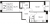 Планировка двухкомнатной квартиры площадью 56.52 кв. м в новостройке ЖК "Новый Лесснер"