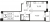 Планировка двухкомнатной квартиры площадью 61.31 кв. м в новостройке ЖК "Новый Лесснер"
