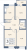 Планировка трехкомнатной квартиры площадью 80.26 кв. м в новостройке ЖК "Новый Лесснер"