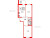 Планировка двухкомнатной квартиры площадью 63.21 кв. м в новостройке ЖК "Энфилд"