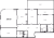 Планировка четырехкомнатной квартиры площадью 190 кв. м в новостройке ЖК "Петровская доминанта"