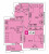 Планировка двухкомнатной квартиры площадью 67.3 кв. м в новостройке ЖК "ART​квартал Аквилон"