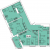 Планировка трехкомнатной квартиры площадью 84.4 кв. м в новостройке ЖК "ART​квартал Аквилон"