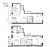 Планировка трехкомнатной квартиры площадью 121.5 кв. м в новостройке ЖК "Эталон на Неве"