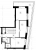 Планировка четырехкомнатной квартиры площадью 132.8 кв. м в новостройке ЖК "Эталон на Неве"