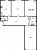 Планировка трехкомнатной квартиры площадью 118.2 кв. м в новостройке ЖК "Fusion"