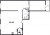 Планировка трехкомнатной квартиры площадью 84.62 кв. м в новостройке ЖК "Приморский квартал"