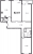 Планировка трехкомнатной квартиры площадью 82.19 кв. м в новостройке ЖК "Приморский квартал"