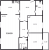 Планировка трехкомнатной квартиры площадью 110.2 кв. м в новостройке ЖК "Neva Hаus"