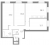 Планировка трехкомнатной квартиры площадью 111.7 кв. м в новостройке ЖК "Neva Hаus"