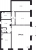 Планировка трехкомнатной квартиры площадью 144.52 кв. м в новостройке ЖК "Neva Hаus"