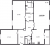 Планировка трехкомнатной квартиры площадью 116.9 кв. м в новостройке ЖК "Neva Hаus"