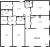 Планировка четырехкомнатной квартиры площадью 144.14 кв. м в новостройке ЖК "Neva Hаus"