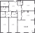 Планировка четырехкомнатной квартиры площадью 144.2 кв. м в новостройке ЖК "Neva Hаus"