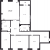 Планировка четырехкомнатной квартиры площадью 175.07 кв. м в новостройке ЖК "Neva Hаus"