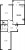 Планировка двухкомнатной квартиры площадью 59.43 кв. м в новостройке ЖК "ЦДС Московский"
