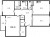Планировка трехкомнатной квартиры площадью 106.31 кв. м в новостройке ЖК "Ariosto!"