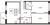 Планировка двухкомнатной квартиры площадью 76.2 кв. м в новостройке ЖК "Притяжение"