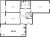 Планировка трехкомнатной квартиры площадью 86.4 кв. м в новостройке ЖК "Притяжение"