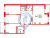 Планировка трехкомнатной квартиры площадью 114.1 кв. м в новостройке ЖК "Притяжение"