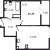 Планировка однокомнатной квартиры площадью 36.2 кв. м в новостройке ЖК "Цивилизация на Неве"