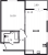 Планировка однокомнатной квартиры площадью 48 кв. м в новостройке ЖК "Цивилизация на Неве"