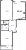 Планировка двухкомнатной квартиры площадью 69.5 кв. м в новостройке ЖК "Цивилизация на Неве"