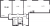 Планировка двухкомнатной квартиры площадью 70.2 кв. м в новостройке ЖК "Цивилизация на Неве"