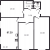Планировка трехкомнатной квартиры площадью 87.2 кв. м в новостройке ЖК "Цивилизация на Неве"