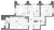 Планировка трехкомнатной квартиры площадью 67.1 кв. м в новостройке ЖК "Цивилизация на Неве"