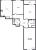 Планировка трехкомнатной квартиры площадью 85.8 кв. м в новостройке ЖК "Цивилизация на Неве"