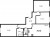Планировка трехкомнатной квартиры площадью 79.7 кв. м в новостройке ЖК "Цивилизация на Неве"