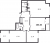 Планировка трехкомнатной квартиры площадью 103.4 кв. м в новостройке ЖК "Цивилизация на Неве"