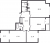 Планировка трехкомнатной квартиры площадью 103.4 кв. м в новостройке ЖК "Цивилизация на Неве"