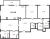 Планировка трехкомнатной квартиры площадью 112.5 кв. м в новостройке ЖК "Нахимов"